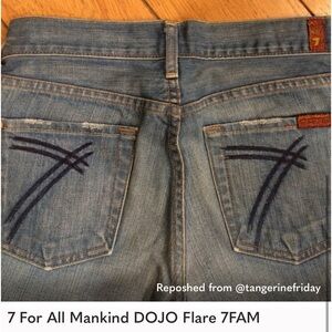 7 For All Mankind DOJO Flare 7FAM